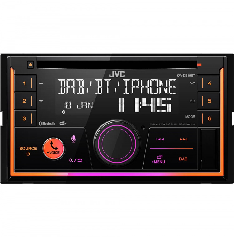 JVC Bilstereo KW-DB95BT