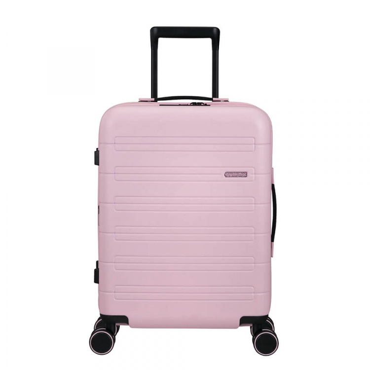 American Tourister Nova Stream Spinner 55/20 Expand Mjukt Rosa
