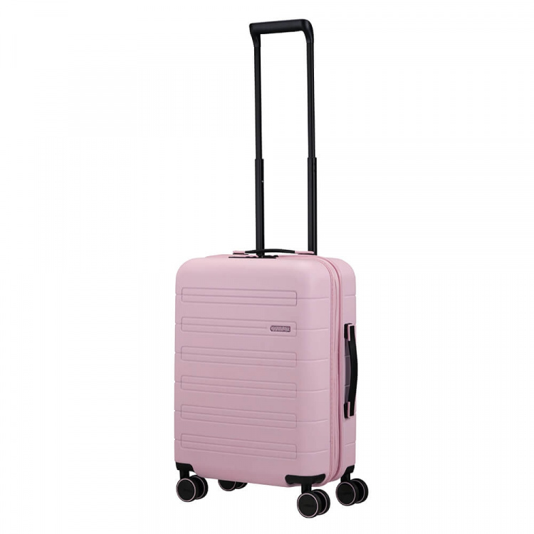 American Tourister Nova Stream Spinner 55/20 Expand Mjukt Rosa