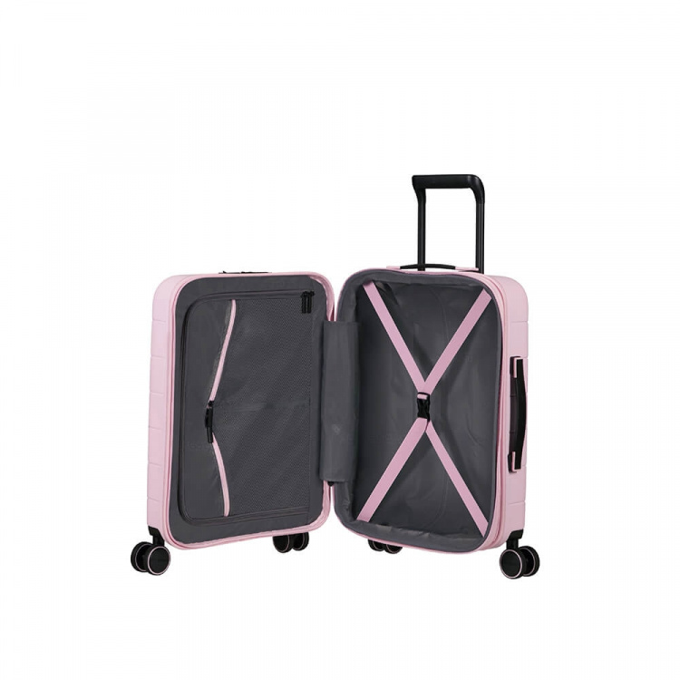 American Tourister Nova Stream Spinner 55/20 Expand Mjukt Rosa