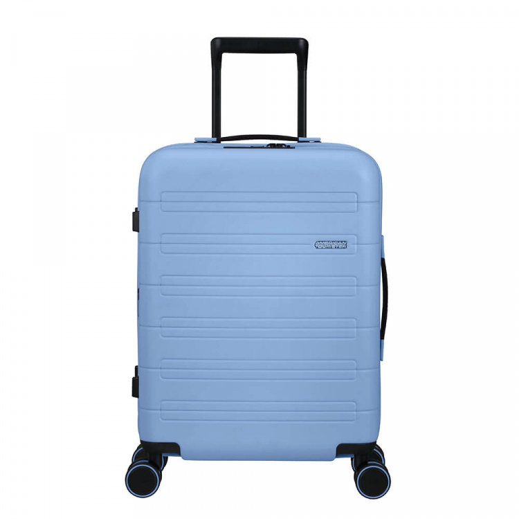 American Tourister Nova Stream Spinner 55/20 Expand Pastellblå
