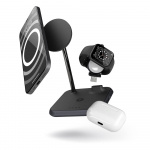 Zens Trådlös Laddare 4-i-1 Magnetisk + Klocka Zens Trådlös Laddare 4-i-1 Magnetisk + Klocka