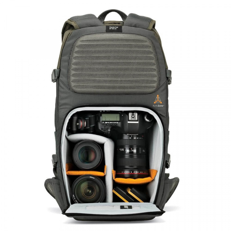 Lowepro Ryggsäck Flipside Trek BP 350 AW Grå/Grön