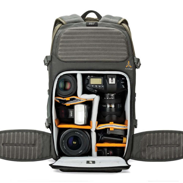 Lowepro Ryggsäck Flipside Trek BP 450 AW Grå/Grön