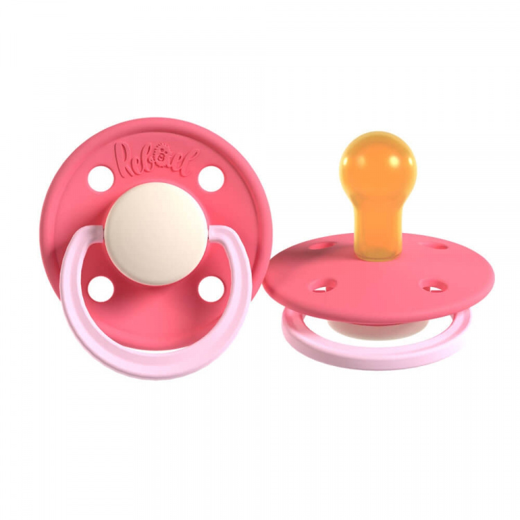 REBAEL Napp 2-pack Storlek 2 Hot Pearly Flamingo / Rising Pearly Lobster