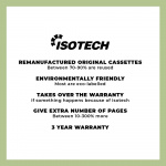 ISOTECH Miljöbläck C8767EE 339 Svart