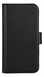 DELTACO plånboksfodral 2-i-1, iPhone 14 Pro magnetiskt skal, svart