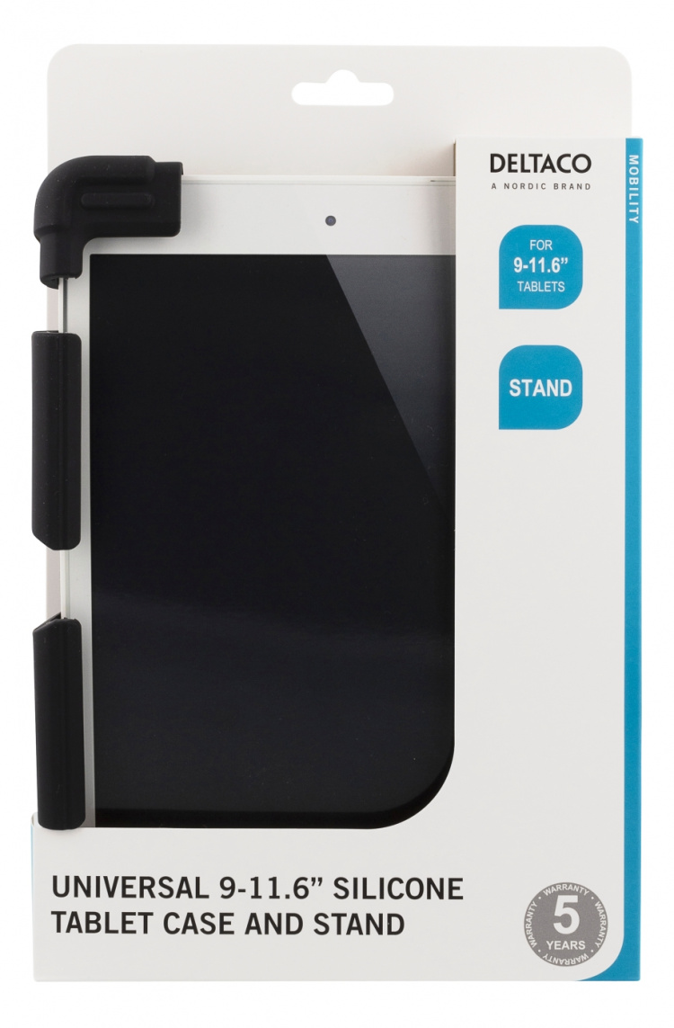 DELTACO skal i silikon för 9-11,6