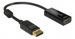 DeLOCK Adapter Displayport 1.2 male to HDMI female, 4K, passive