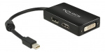 DeLOCK Adapter mini Displayport 1.1 ma to Displayport/HDMI/DVI