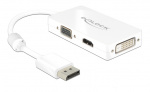 DeLOCK Adapter DisplayPort 1.1 male > VGA/HDMI/DVI female Passive