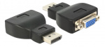 DeLOCK Adapter Displayport 1.1 male > VGA female black