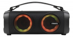 STREETZ TWS Boombox, 16 W, regntålig, BT 5.1/AUX/USB-A, regnbågs-LED, svart