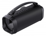 STREETZ TWS Boombox, 16 W, regntålig, BT 5.1/AUX/USB-A, regnbågs-LED, svart