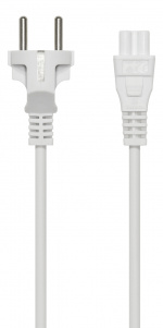 Deltaco Earthed device cable, straight CEE 7/7 > IEC C5, 3m