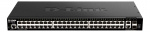 dlink 48 ports GE + 2 10GE ports + 2 SFP+ Smart Managed Switch