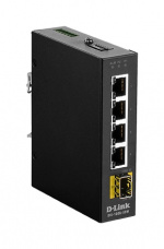 dlink Switch, 5-Ports, Gigabit, Plug and play, SFP, black