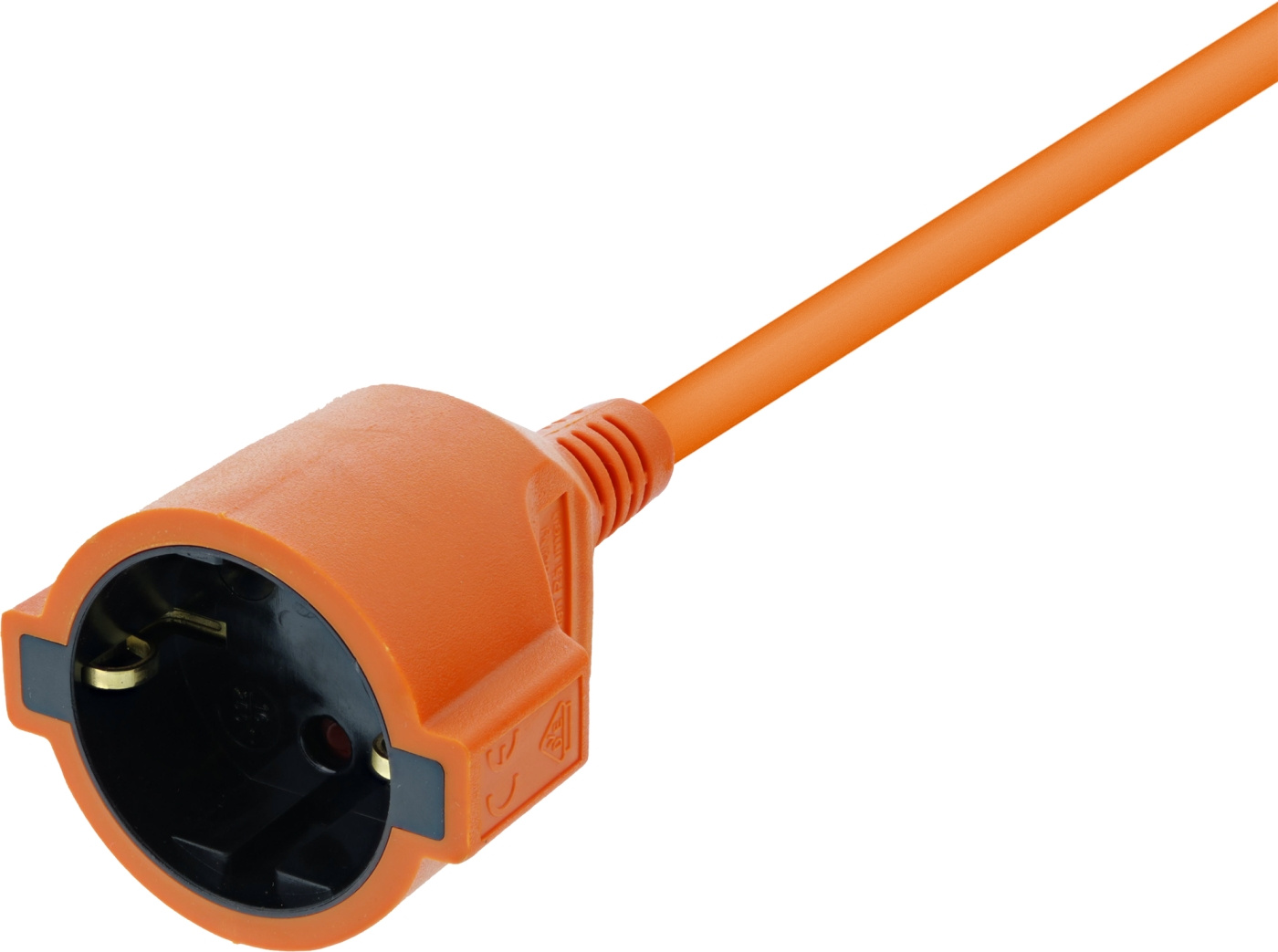K p DELTACO Extension Cord IP20 H05VV F 3G1 5 20M Orange Color Teknikpro K p DELTACO Extension Cord IP20 H05VV F 3G1 5 20M Orange Color Teknikpro