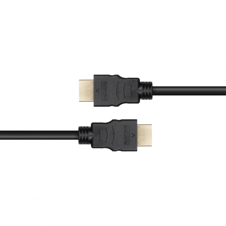 DELTACO Ultra High Speed HDMI-kabel, 3m, eARC, QMS, 8K vid 60Hz, 4K vid 120Hz, svart