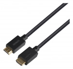 DELTACO Ultra High Speed HDMI-kabel, 4m, eARC, QMS, 8K 60Hz, 4K 120Hz, LSZH, svart
