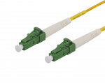 Deltaco OS2 Fiber cable, LC – LC, simplex, singlemode, APC, 10m