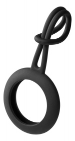 DELTACO Apple AirTag case, Silikon, Svart