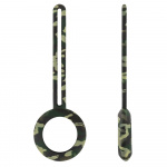 DELTACO Apple AirTag case, Silikon, Kamouflage