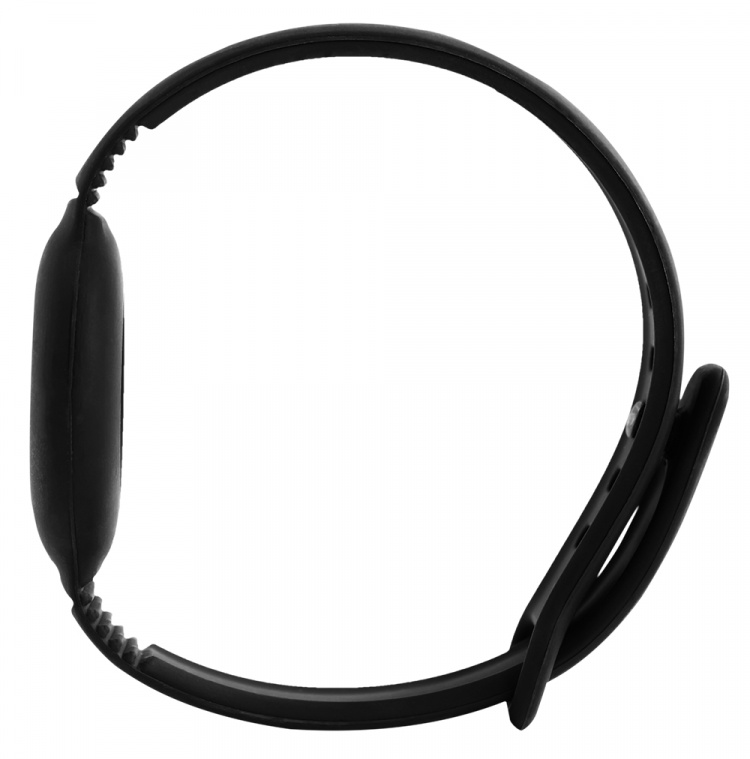 DELTACO Apple AirTag, Silikonarmband, Svart