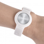 DELTACO Apple AirTag, Silikonarmband, Vit