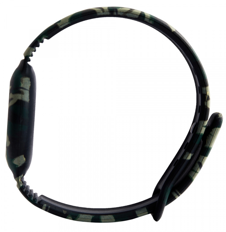 DELTACO Apple AirTag, Silikonarmband, Kamouflage