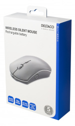 DELTACO Trådlös mus med USB mottagare