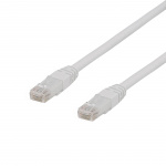 Deltaco U/UTP Cat6a patch cable 20m 500 MHz LSZH white