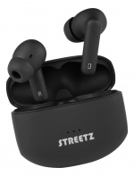 STREETZ True Wireless Stereo, aktiv brusreducering (ANC), in-ear, mattsvart