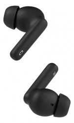 STREETZ True Wireless Stereo, aktiv brusreducering (ANC), in-ear, mattsvart