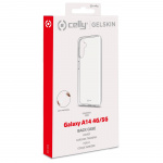 Celly Gelskin TPU Cover Galaxy A14 5G Transparent