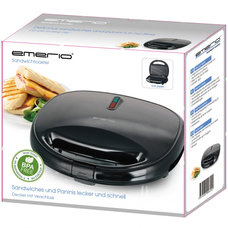Emerio Smörgåsgrill Panini Wide ST-121101.4