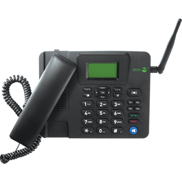 Doro 4100H 4G Desk Phone, Black