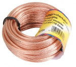 Hama Högtalarkabel 2x1.5mm2 Transparent 5m