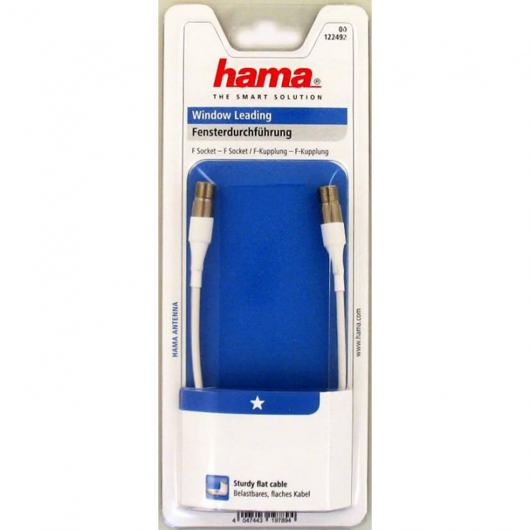 Hama Kabel Antenn För Fönster Hona-Hona ST Hama Kabel Antenn För Fönster Hona-Hona ST