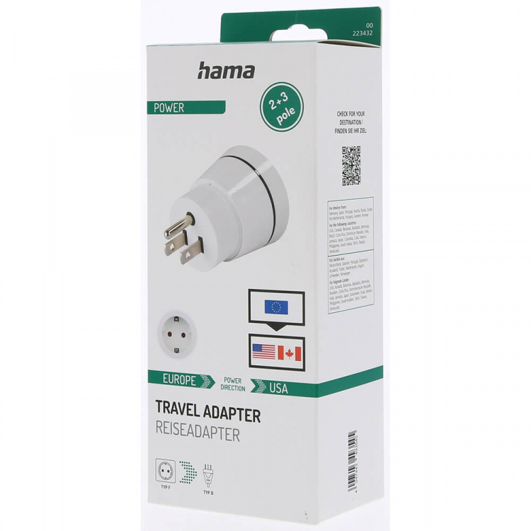 Hama Reseadapter EU-US