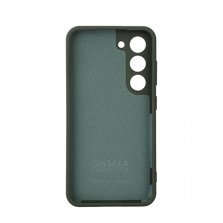 Onsala Mobilskal Silikon Olive Green - Samsung S23 5G
