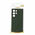 Onsala Mobilskal Silikon Olive Green - Samsung S23 Ultra 5G