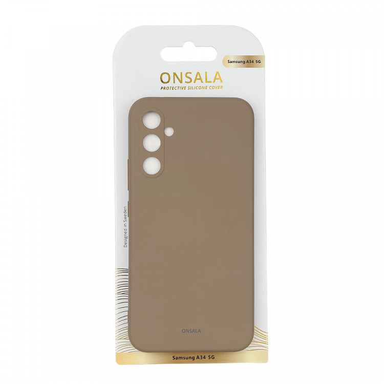 Onsala Mobilskal Silikon Summer Sand - Samsung Galaxy A34 5G