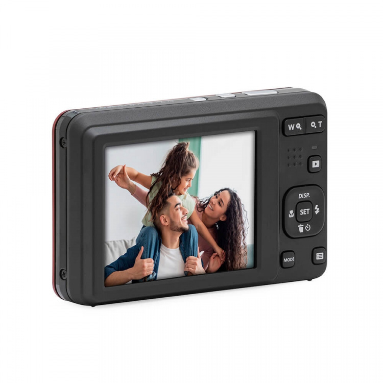 Kodak Digitalkamera Pixpro FZ55 CMOS 5x 16MP Röd