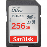 SANDISK Minneskort SDXC Ultra 256GB 150MB/s