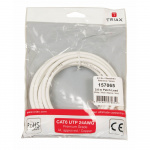 Triax Nätverkskabel CAT6 UTP PVC 3.0m Vit