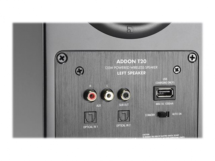 Audio Pro ADDON T20 svart (par)
