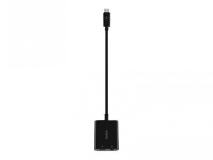 Belkin 3.5 mm Audio + Usb-C laddningsadapter