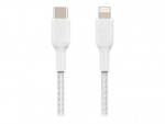 Belkin Boost Charge Lightning - USB C Flätad 2m Belkin Boost Charge Lightning - USB C Flätad 2m