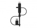 Belkin Boost 3 i 1 kabel, Lightning, Type C, Micro USB 